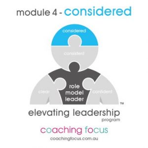 Coaching Focus Module 4