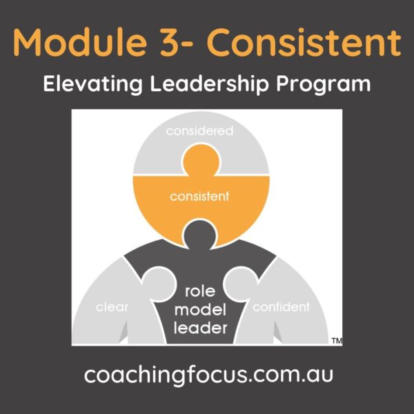 Module 3 leadership coaching – Coaching Focus training program
